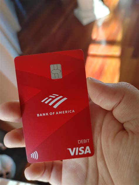 bank of america nfc card|Bank of America debit card.